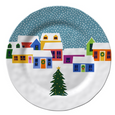 Holiday Village Melamine Dinnerware NEW