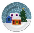 Holiday Village Melamine Dinnerware NEW