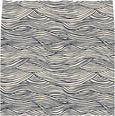 Waves Knit Throw Blanket