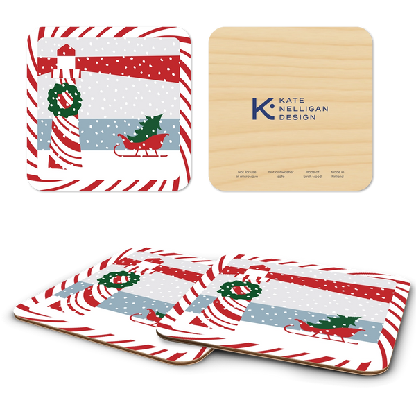 Christmas Island Wooden Coasters