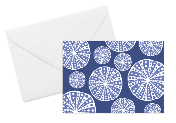 Blue Urchin Card