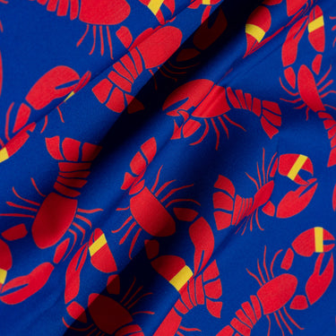 Lobster Bake Cotton Fabric By The Yard