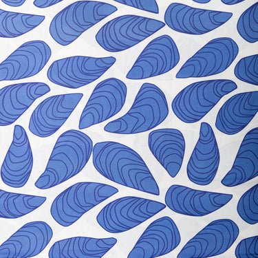 Periwinkle Mussel Cotton Fabric By The Yard