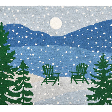 Lakeview Holiday Hook Rug