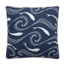 Swirling Fish Indoor Outdoor Pillow