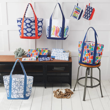 Fiesta Fish Cosmetic Bag