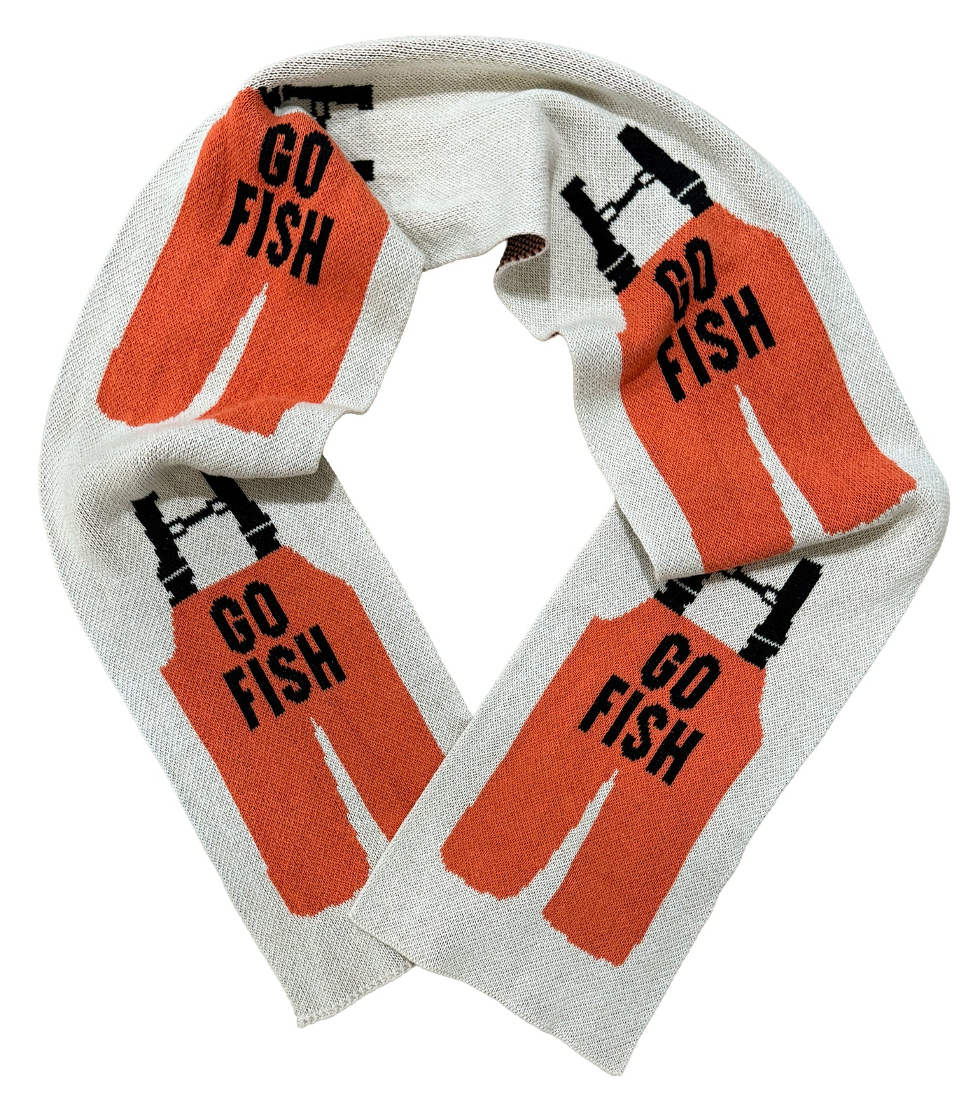 Go Fish Knit Scarf