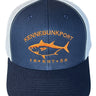 Kennebunkport Hot Tuna Navy Trucker Hat