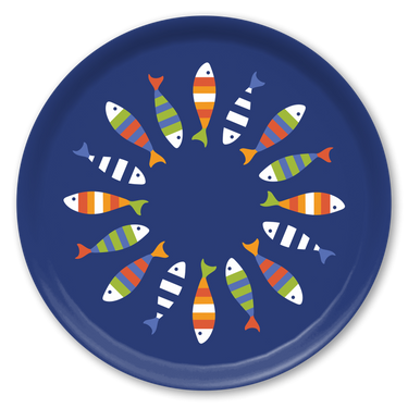 Fish Friends Wooden Trays
