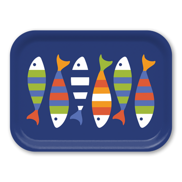 Fish Friends Wooden Trays