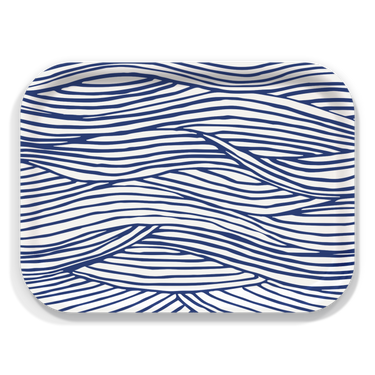 Waves Medium Wooden Tray