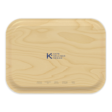 Waves Medium Wooden Tray