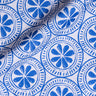 Medallion Periwinkle - Performance Fabric