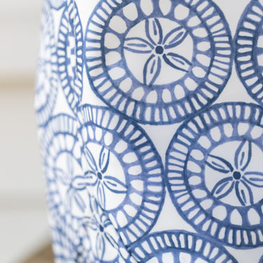Indigo Sand Dollar Medium Tote by Sea Bags