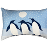 Arctic Antics Penguin Lumbar Pillow