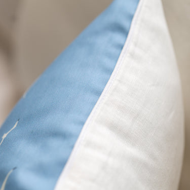 Lobster Cove Fish Linen-Cotton Canvas Pillow