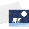 Arctic Antics Polar Bear Card