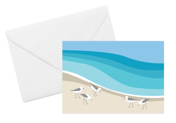 Sandpiper Card NEW