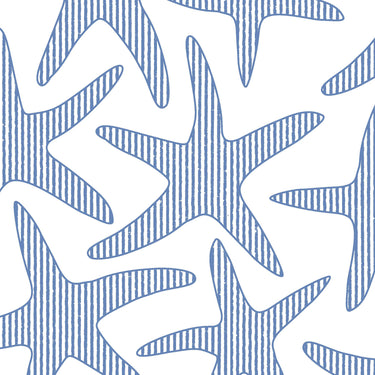 Seersucker Starfish Vinyl Placemat