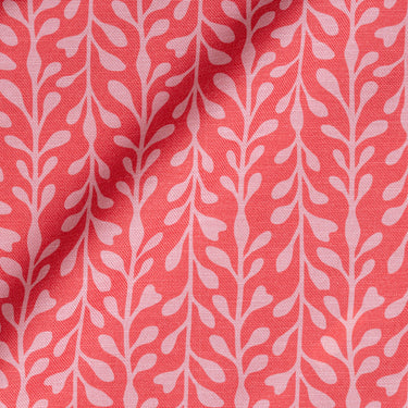 Seaweed Stripe Coral - Performance Fabric