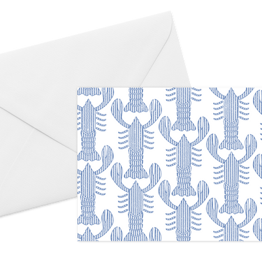 Seersucker Lobster Card