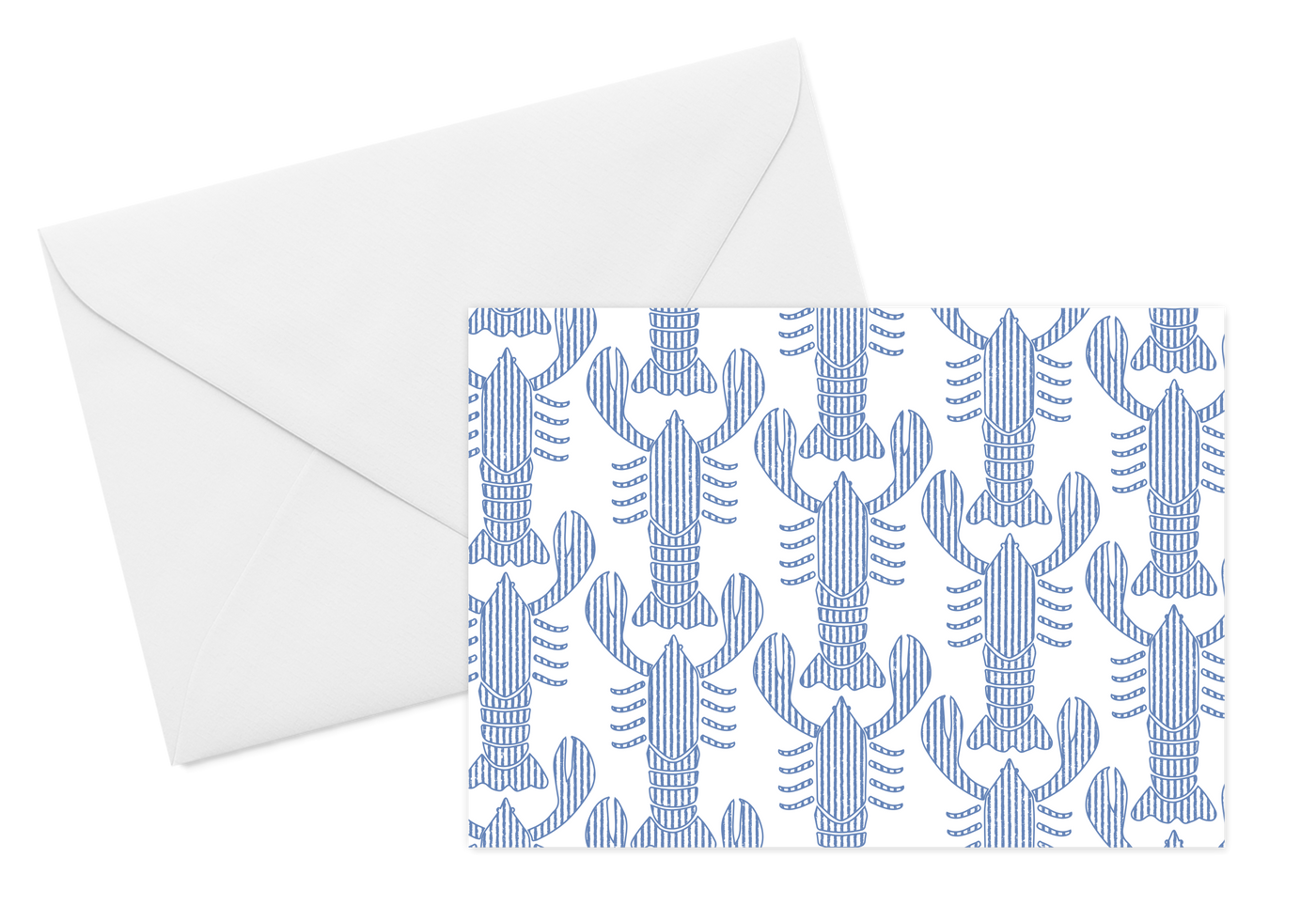 Seersucker Lobster Card