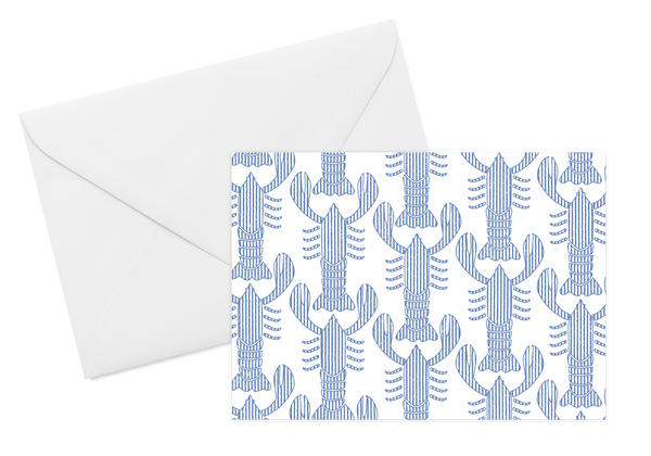 Seersucker Lobster Card