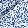 Tidepool Navy on White - Performance Fabric