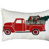 Holiday Truck Lumbar Pillow