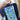 Blue Hydrangea Wristlet by Sea Bags