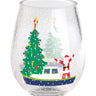 Acrylic Wine Tumbler - Christmas Prelude