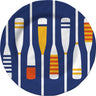 Oars Salad Plate