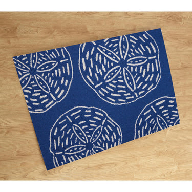 Sand Dollar Hook Accent Rug