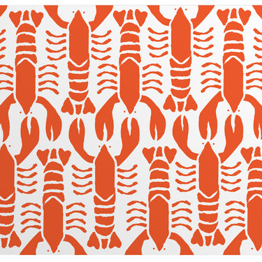 Hot Lobster Red & White Placemat