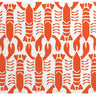 Hot Lobster Red & White Placemat