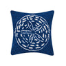 Sand Dollar Hooked Pillow