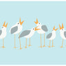 Seagulls Vinyl Placemat