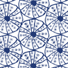 Navy Urchin Vinyl Placemat
