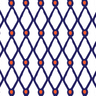 Fishnet Vinyl Placemat