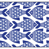 Porcelain Fish Vinyl Placemat