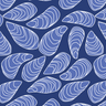 Blue Mussel Vinyl Placemat