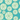 Turquoise Urchin Placemat