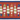 Orange Picket Fish Rug