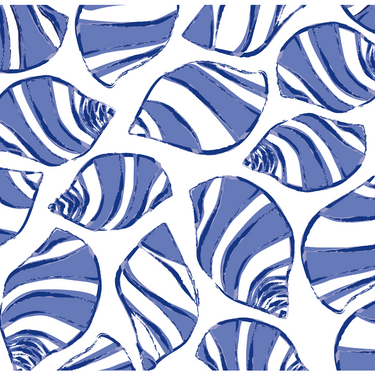 Periwinkles Vinyl Placemat