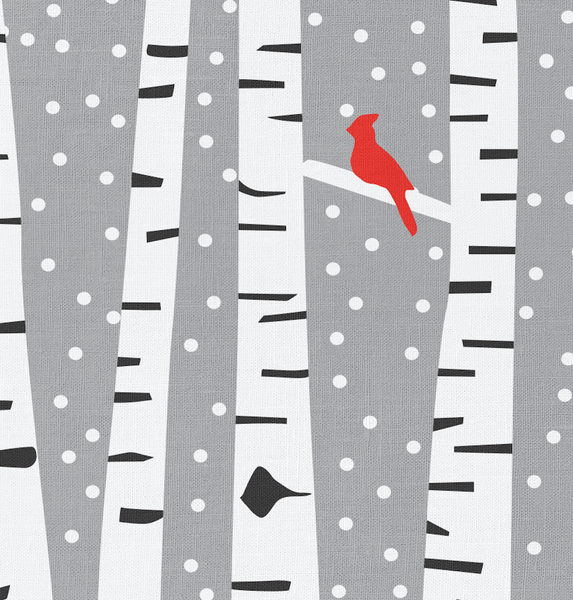 Cardinal Birch Table Runner