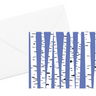 Blue Birch Card