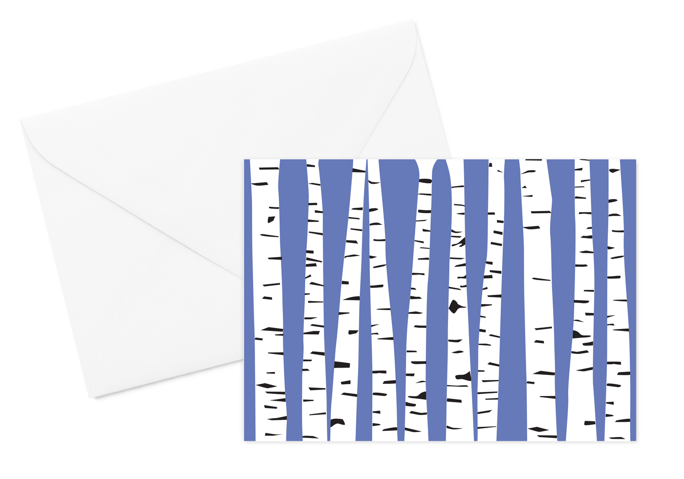 Blue Birch Card
