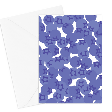 Blueberries Card