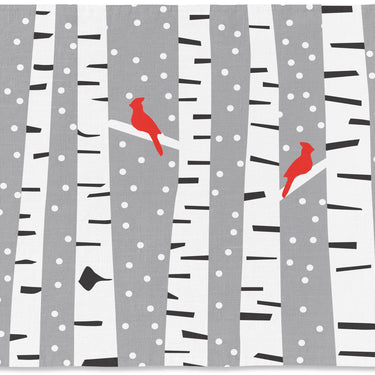 Cardinal Birch Table Runner