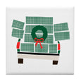Christmas Lobster Truck Coaster